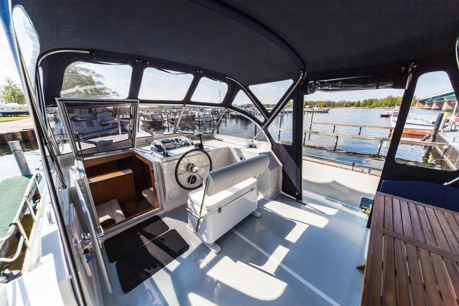 Motoryacht Seepferdchen 30 (Hollandia 40) mieten – 6+2 Pers., ab Werder, ab 1.699 €/Woche – 2