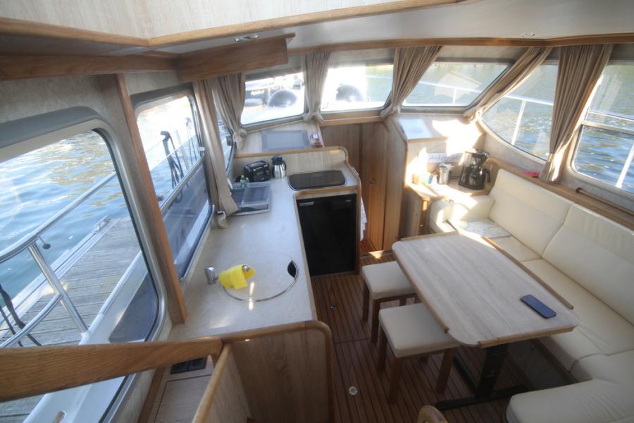 Motoryacht Seepferdchen 57 (Hollandia 38) mieten – 4-6 Pers., ab Müritz, ab 1.499 €/Woche – 4