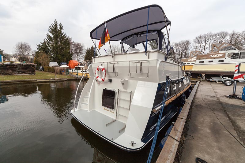 Motoryacht Seepferdchen 56 (Hollandia 38) mieten – 4+2 Pers., ab Werder, ab 1.499 €/Woche – 4