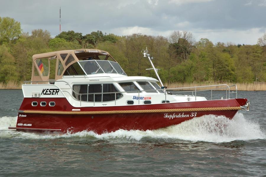 Motoryacht Seepferdchen 33 (Hollandia 38) mieten – 4+2 Pers., ab Werder, ab 1.349 €/Woche – 2