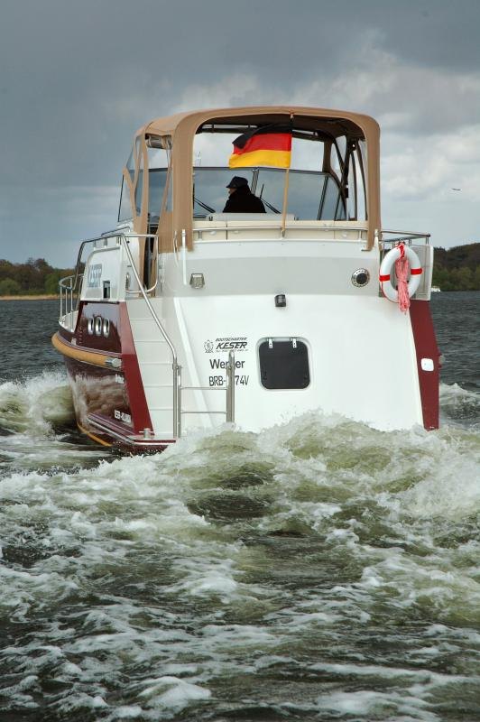 Motoryacht Seepferdchen 33 (Hollandia 38) mieten – 4+2 Pers., ab Werder, ab 1.349 €/Woche