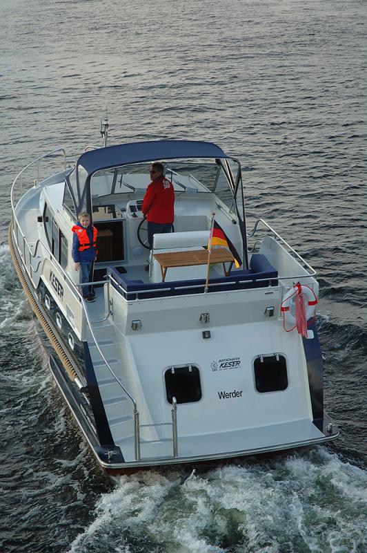 Motoryacht Seepferdchen 30 (Hollandia 40) mieten – 6+2 Pers., ab Werder, ab 1.699 €/Woche – 5