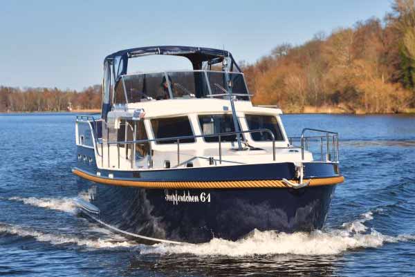 Motoryacht Seepferdchen 37 (Hollandia 44) mieten – 6+2 Pers., ab Werder, ab 1.799 €/Woche