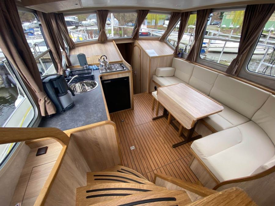 Motoryacht Seepferdchen 61 (Hollandia 44) mieten – 6+2 Pers., ab Müritz, ab 1.999 €/Woche