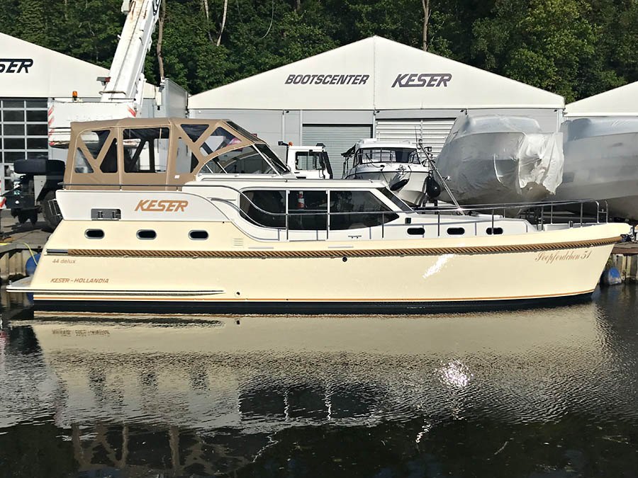 Motoryacht Seepferdchen 51 (Hollandia 44) mieten – 6+2 Pers., ab Werder, ab 1.999 €/Woche – 4