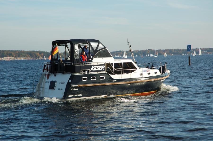 Motoryacht Seepferdchen 28 (Hollandia 35) mieten – 4+2 Pers., ab Werder, ab 1.299 €/Woche – 5