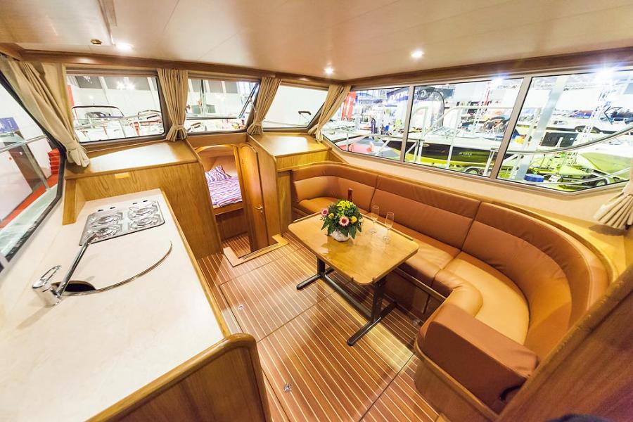 Motoryacht Seepferdchen 26 (Hollandia 38) mieten – 4+2 Pers., ab Müritz, ab 1.299 €/Woche – 5