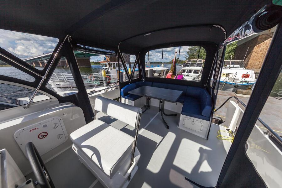 Motoryacht Seepferdchen 60 (Hollandia 44) mieten – 6 Pers., ab Müritz, ab 1.999 €/Woche – 5