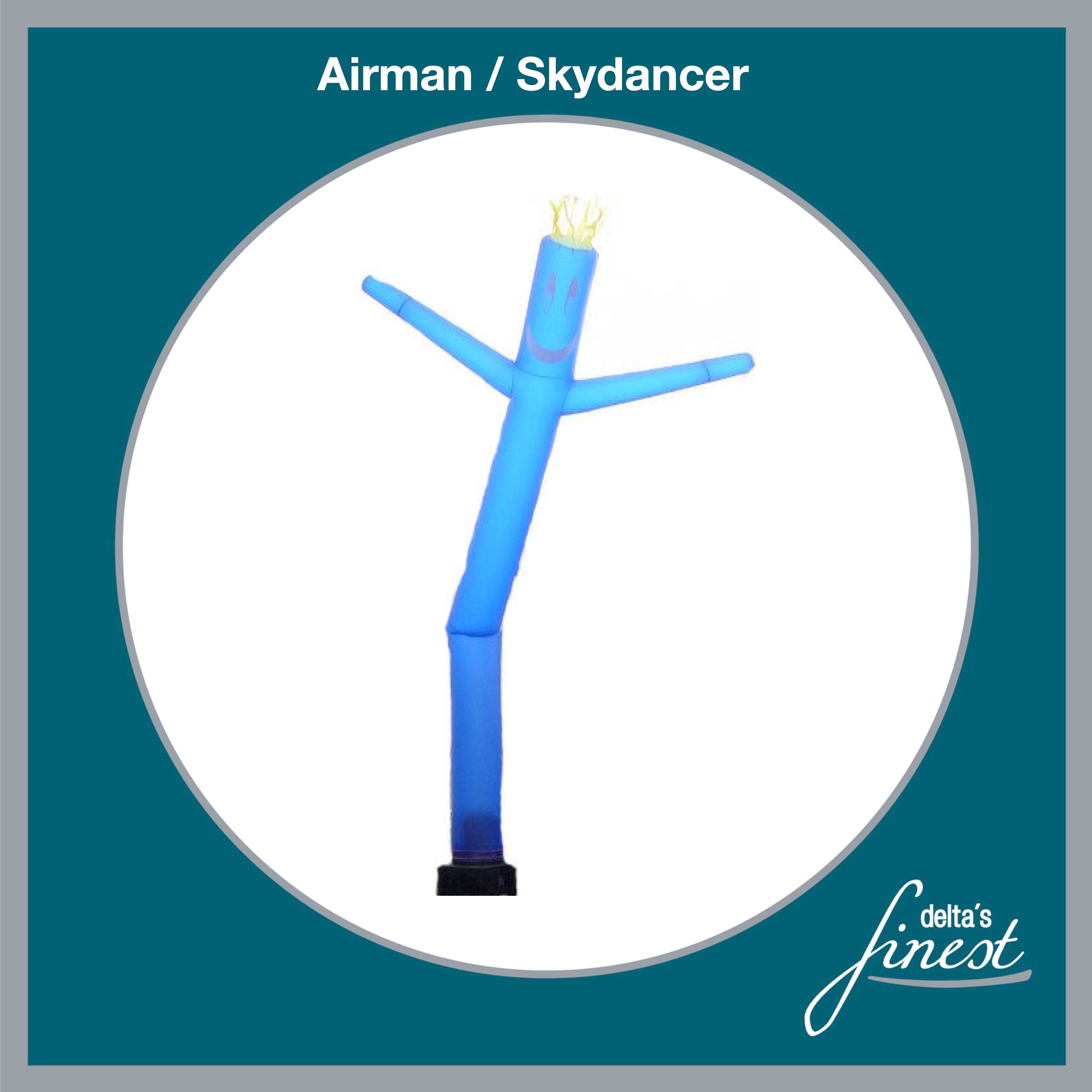 Skydancer Airman in verschiedenen Farben und Foirmen