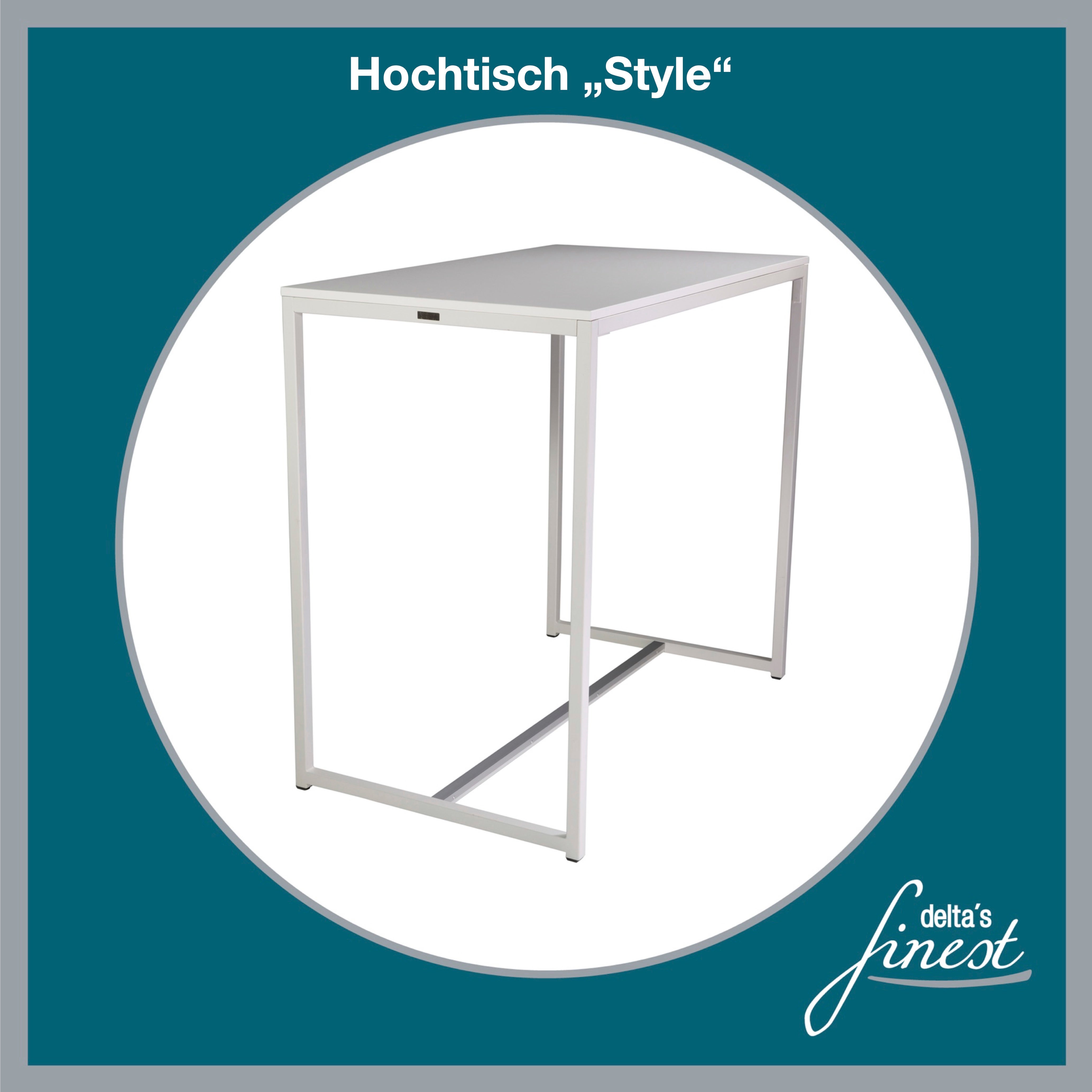 Hochtisch "Style" / Brückentisch / Stehtisch