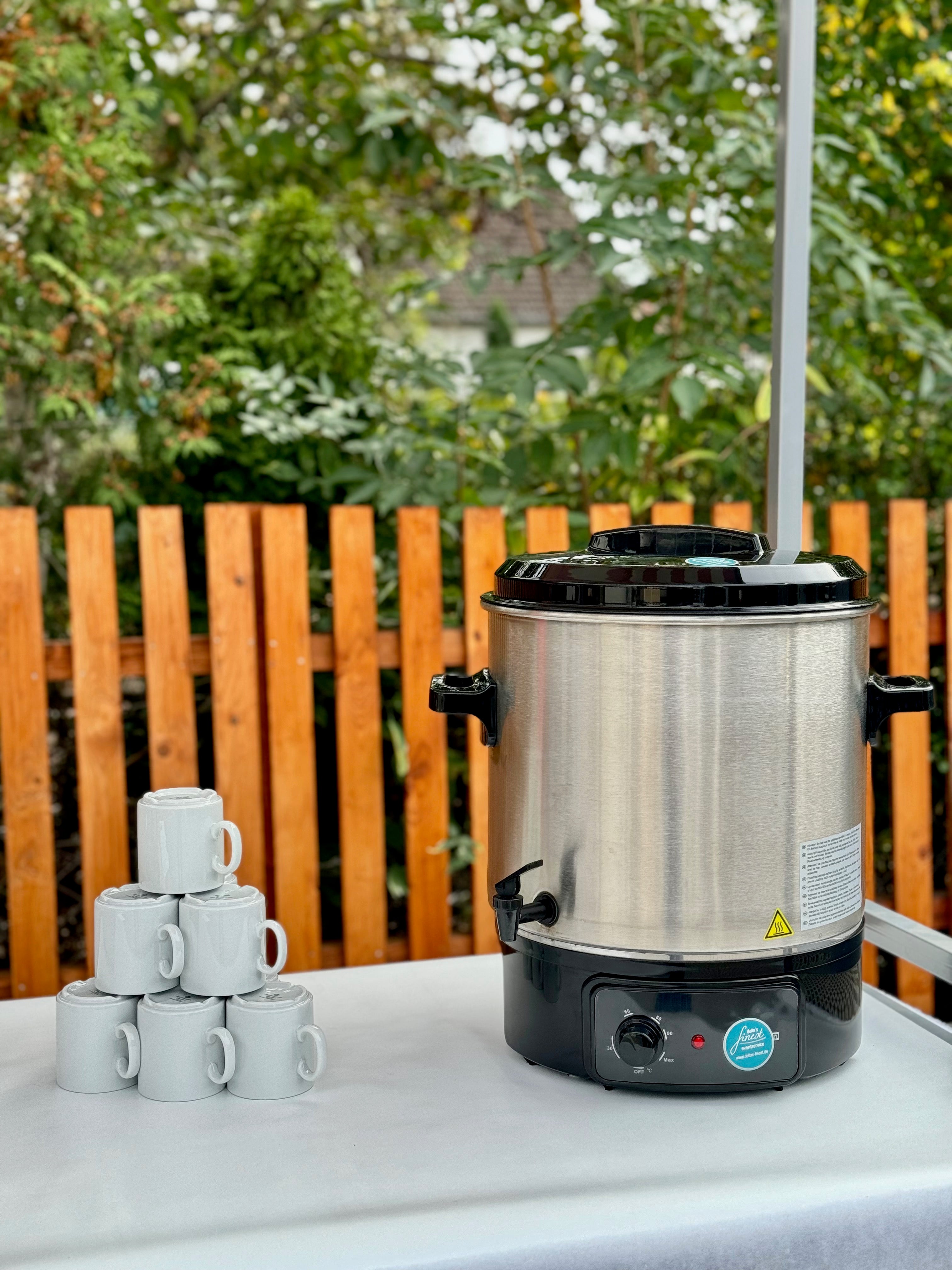 Glühweinkocher // Flammkuchenofen // Crepe // Kaffeevollautomat // Waffeleisen // Chafing Dish // Crepes Eisen // Grill – 3