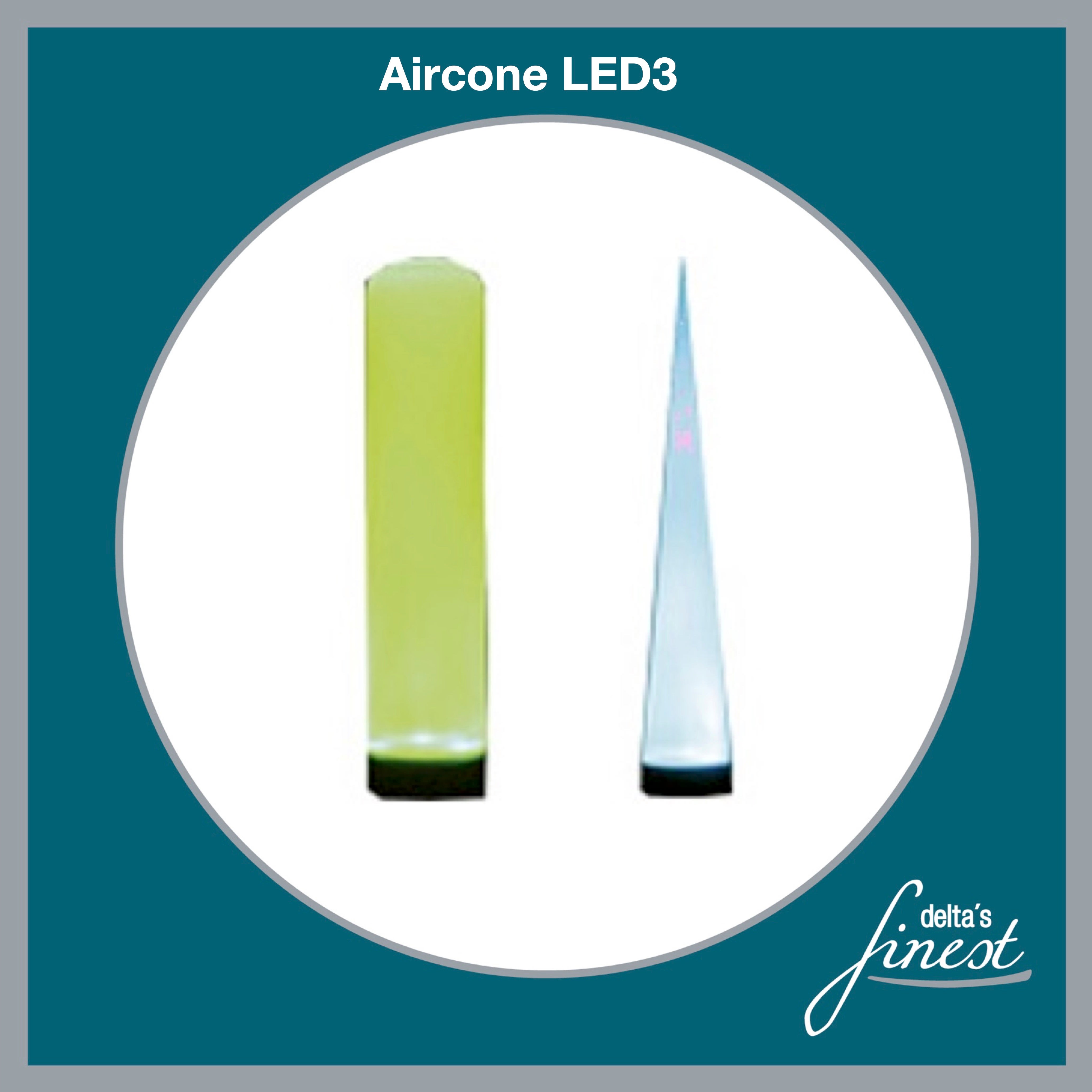 Air Cones, Aircone, Lichtsäule, Leuchtsäule, Lichtkegel, Lichteffekt, LED, Highlight ca. 3m hoch