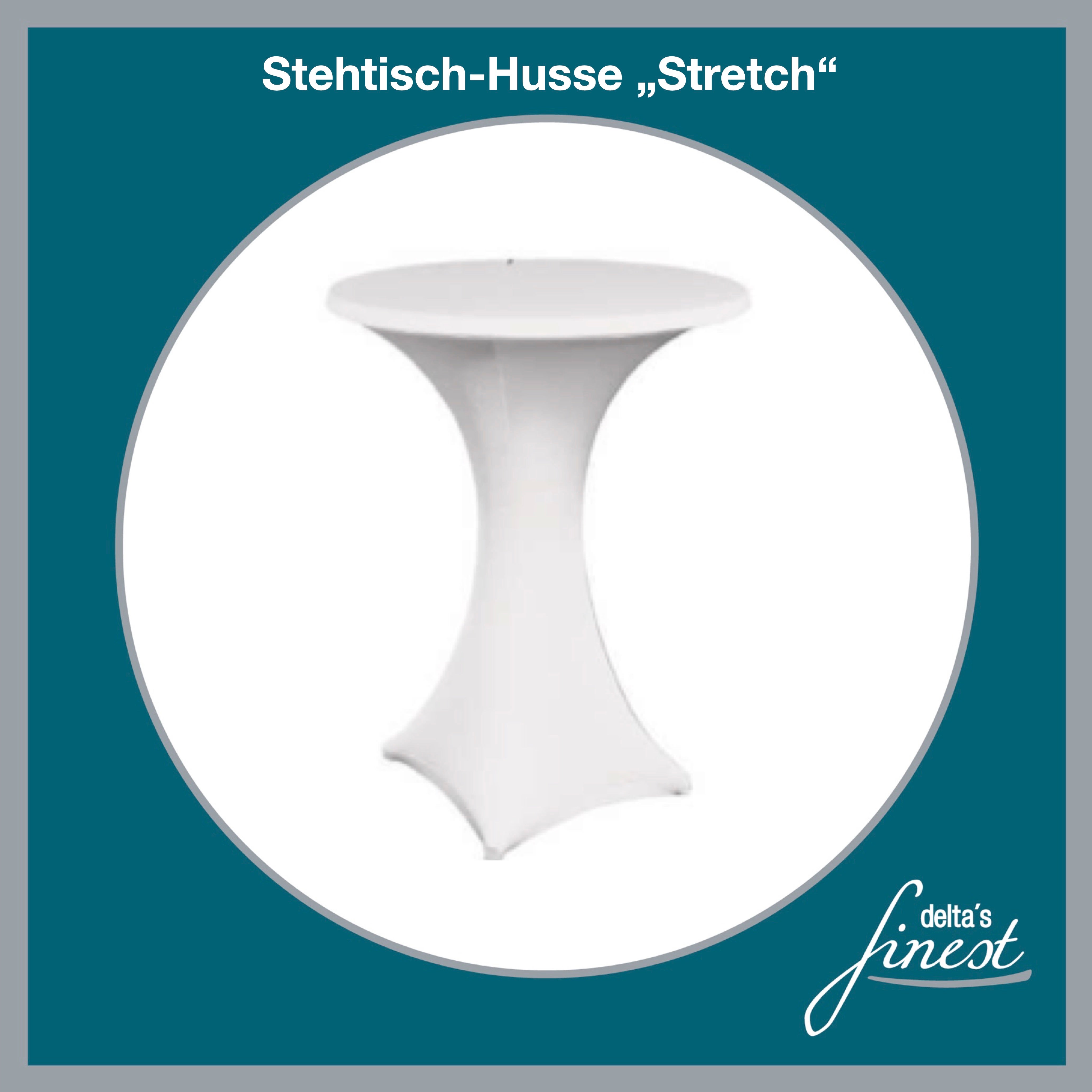 Stehtischhusse // Husse für Stehtisch // Stretchhusse // Stehtisch-Husse // Cover