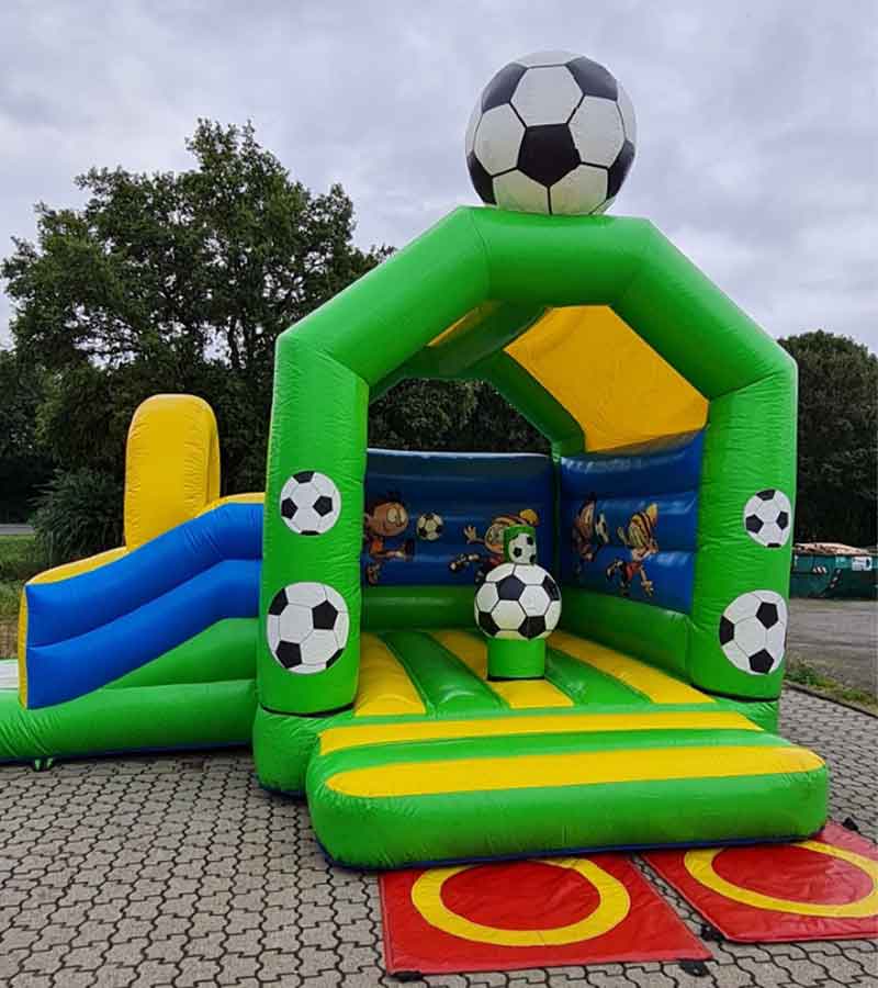 Hüpfburg Stadion mieten bei Der Spassmacher