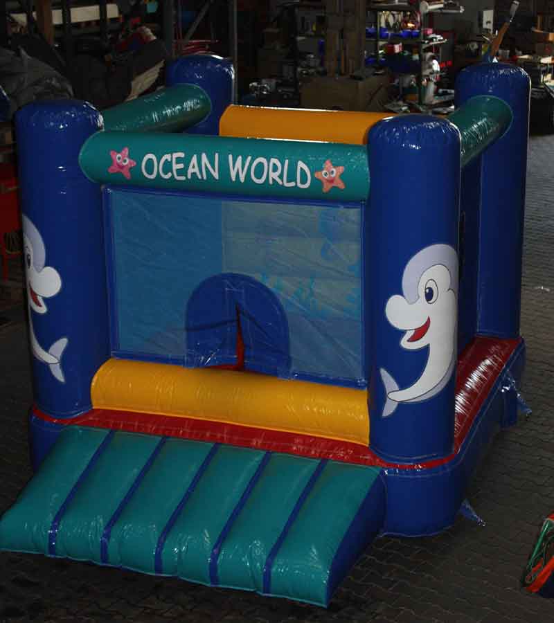 Hüpfburg Bällehaus Ocean World mieten bei Der Spassmacher