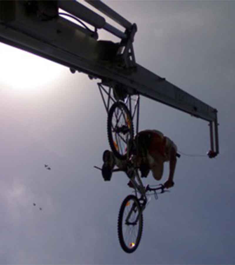 Vertical Bike mieten bei Der Spassmacher