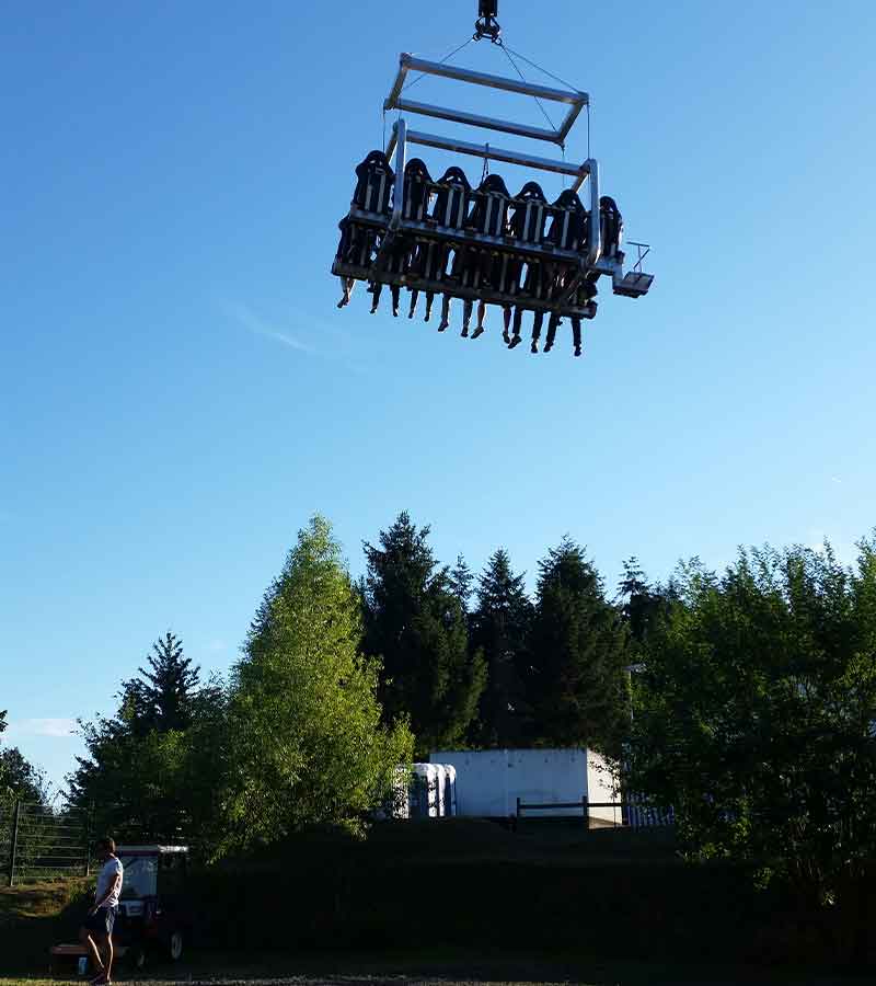 Schwebende Tribüne 4 Std. mieten bei Der Spassmacher
