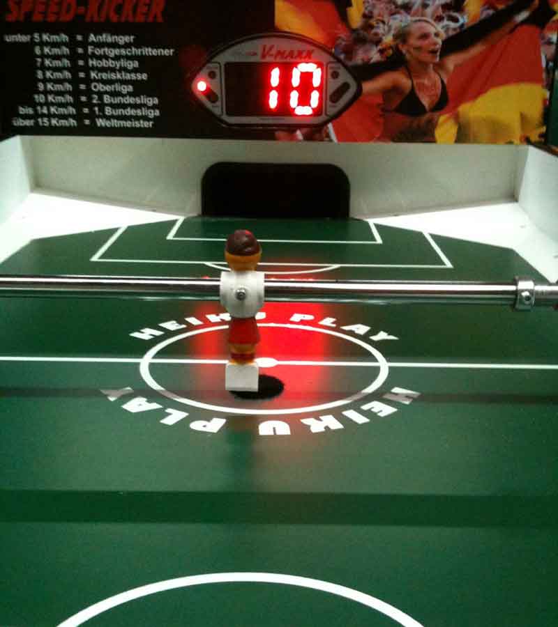 Fussball Speedkicker mieten bei Der Spassmacher