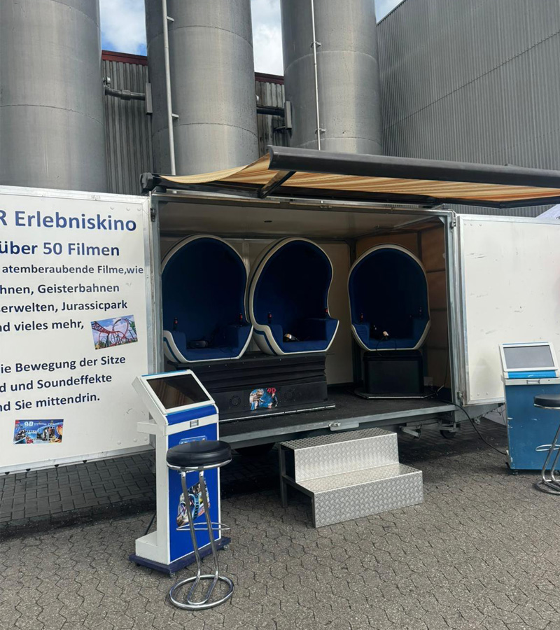 9d Kino VR Simulator (inkl. 1 Betreuer) mieten bei Der Spassmacher