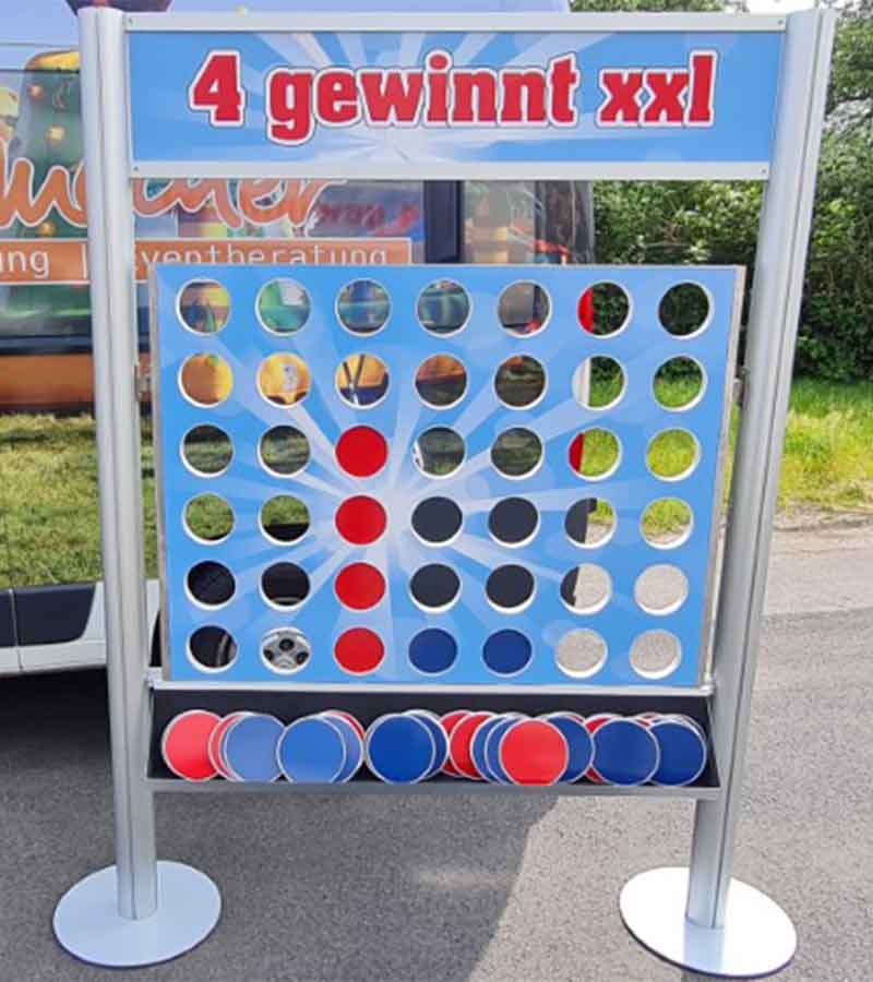 XXL Riesen 4 Gewinnt De Luxe mieten bei Der Spassmacher