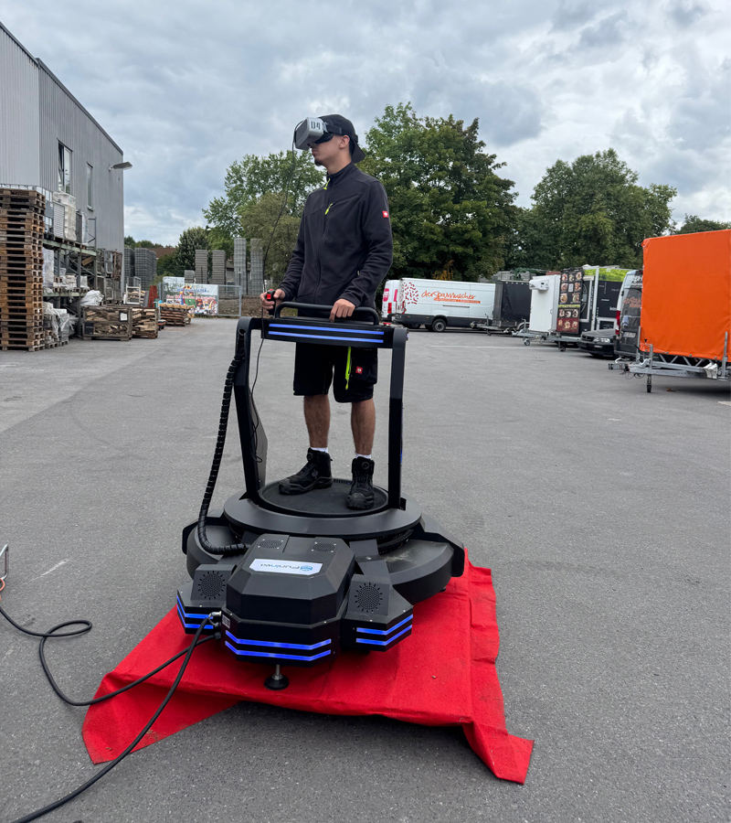 5d VR Simulator (inkl. 1 Betreuer) mieten bei Der Spassmacher
