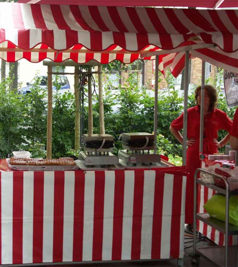 Waffelspass im Marktstand mieten bei Der Spassmacher