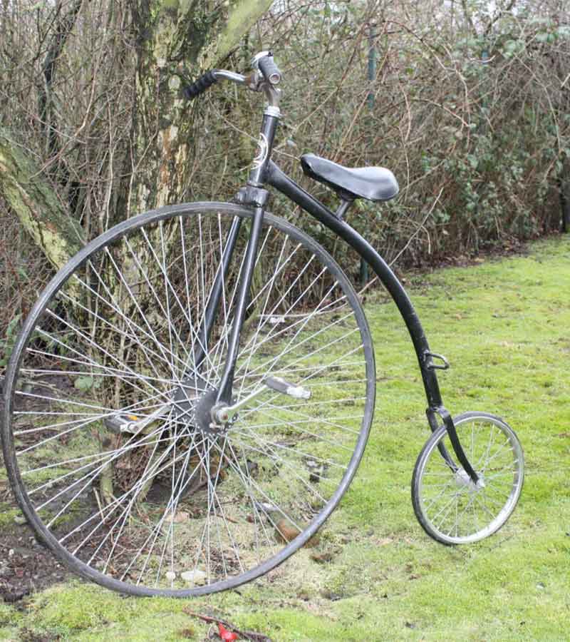 Antikes Hochrad Fahrrad mieten bei Der Spassmacher