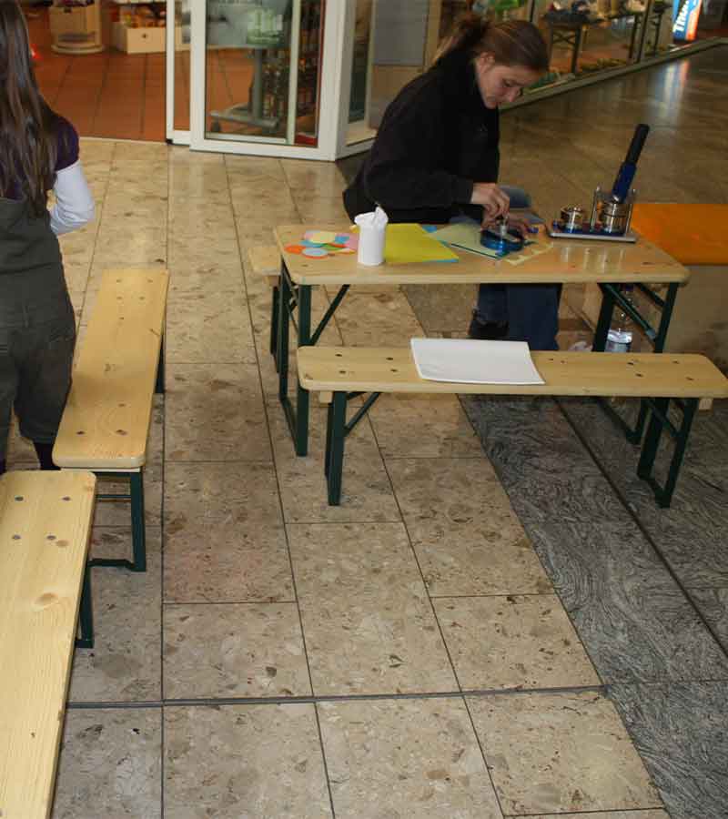 Bierzeltgarnitur für Kinder mieten bei Der Spassmacher