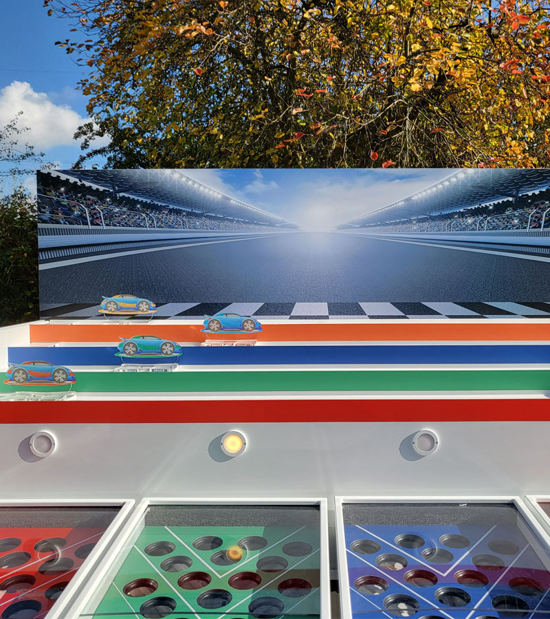 Derbyrennen Autorennen mieten bei Der Spassmacher