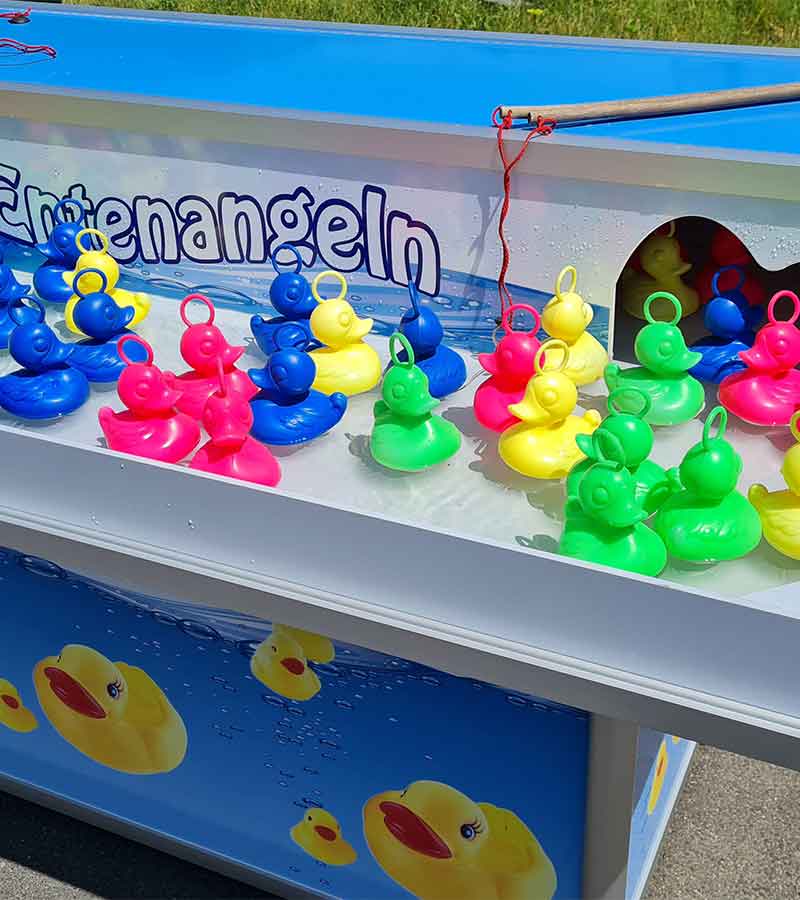 Entenangeln (de Luxe mit Gegenstromanlage) mieten bei Der Spassmacher