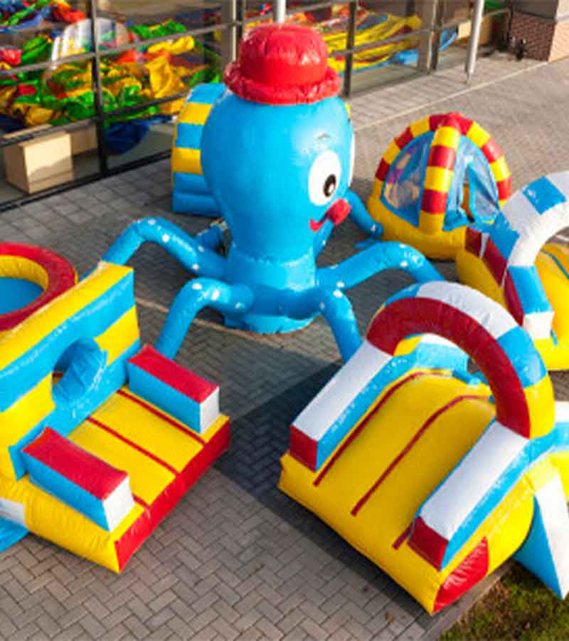 Spielstation Krake mieten bei Der Spassmacher