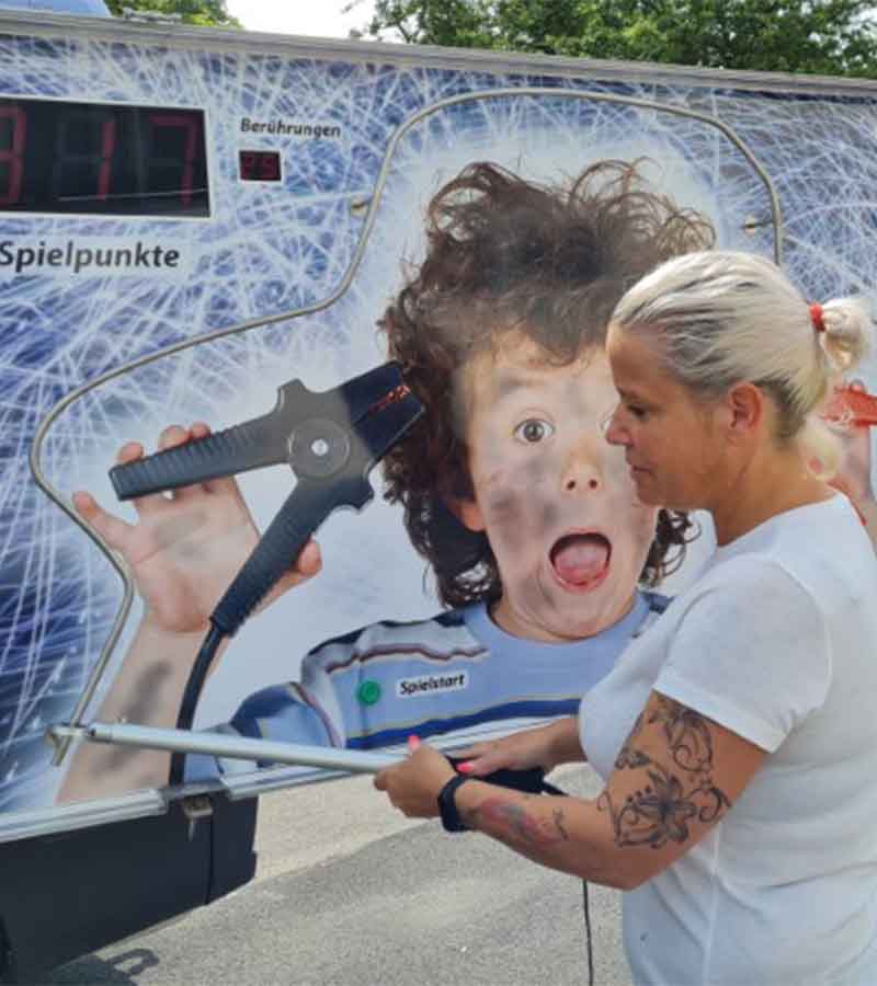 Heißer Draht de Luxe mieten bei Der Spassmacher
