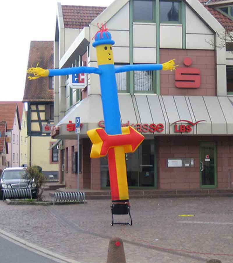 Airdancer Pfeil mieten bei Der Spassmacher
