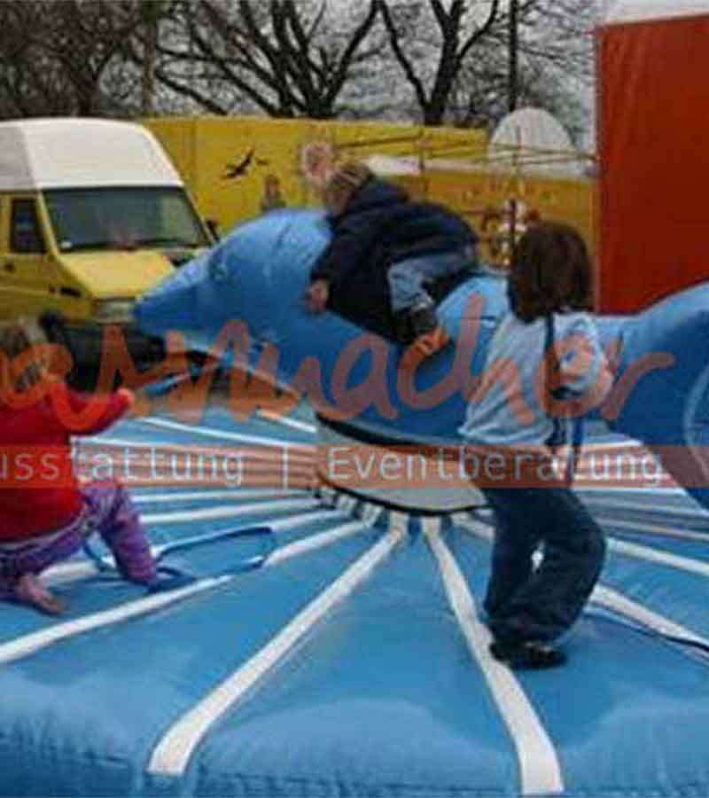 Pull-Riding Delphin mieten bei Der Spassmacher