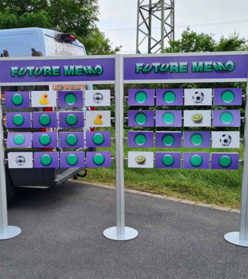 Future Memo Doppel mieten bei Der Spassmacher