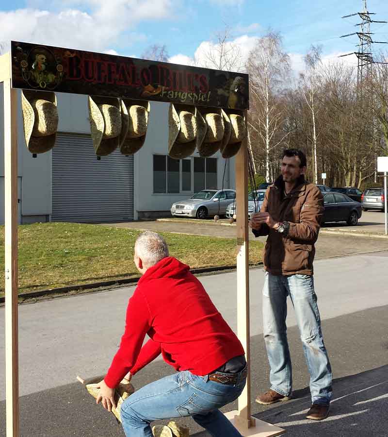 Hutfangspiel mieten bei Der Spassmacher
