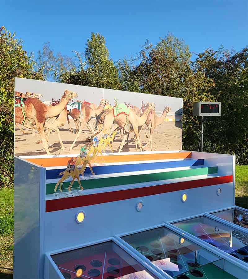 Derbyrennen Kamelrennen mieten bei Der Spassmacher