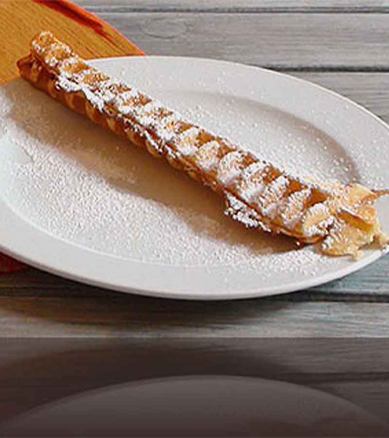 Waffeln am Stiel im Marktstand mieten bei Der Spassmacher