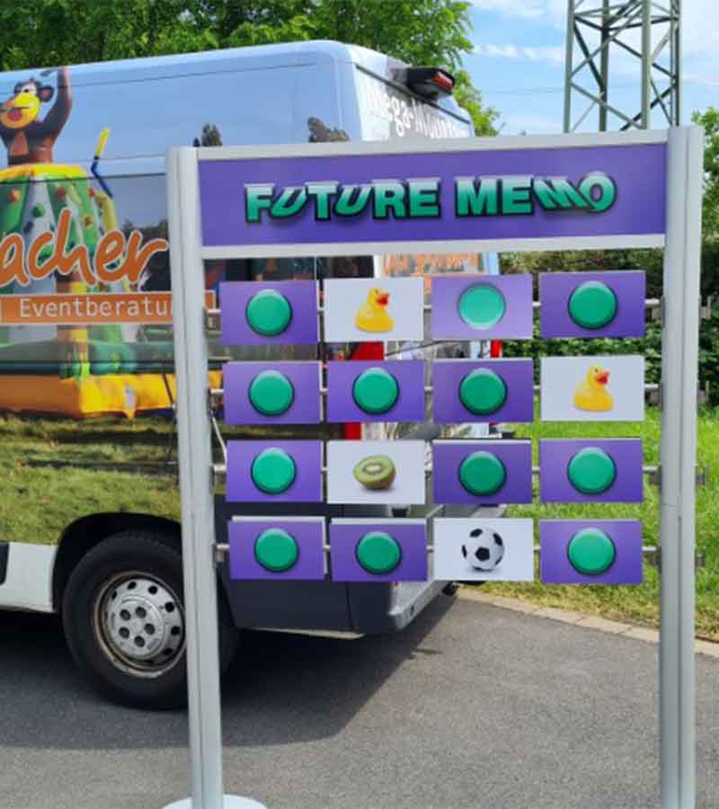 Future Memo Einzel mieten bei Der Spassmacher