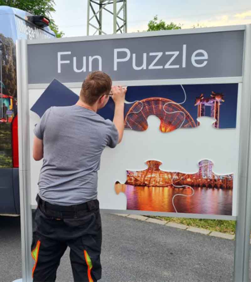 Fun Puzzle XXL mieten bei Der Spassmacher