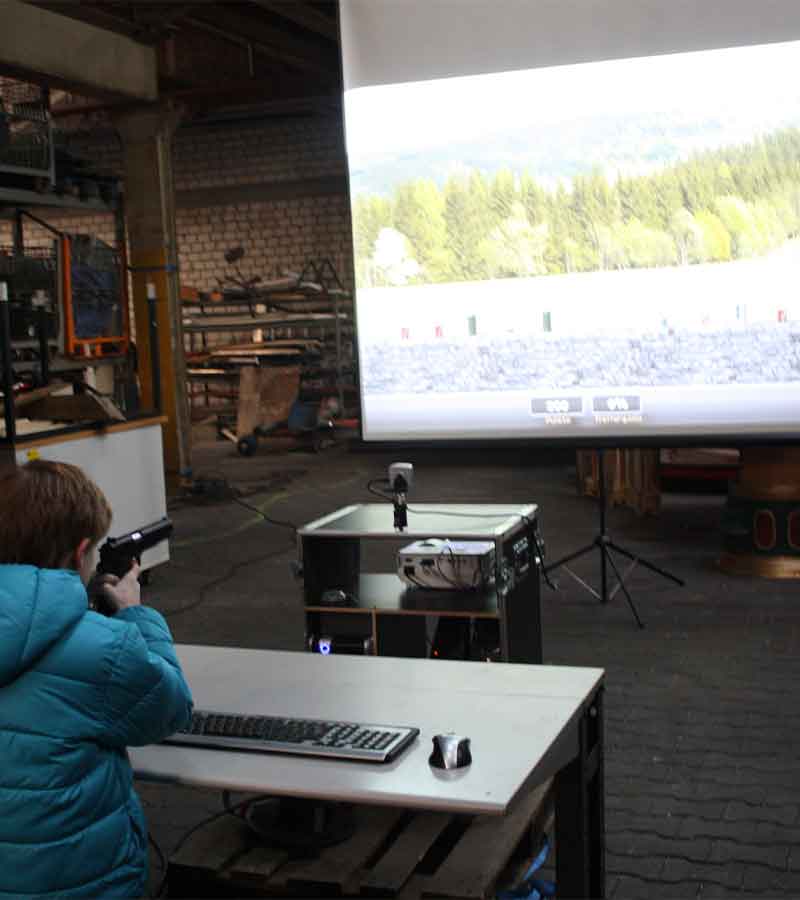 Laser Shoot Schießkino mieten bei Der Spassmacher