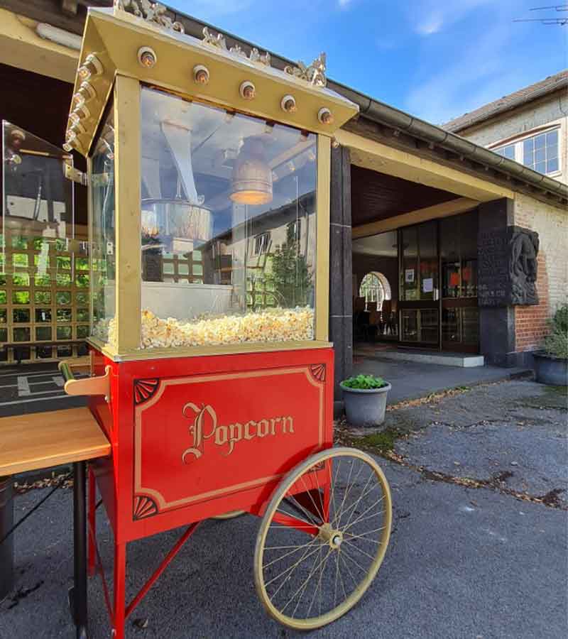 Popcornwagen nostalgisch mit 300 Portionen mieten bei Der Spassmacher