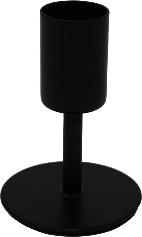 Kerzenständer, schwarz