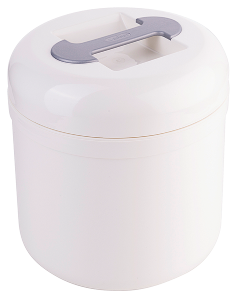 Eiswürfelbehälter weiß - 4 Liter Volumen - für Eiswürfel – 2