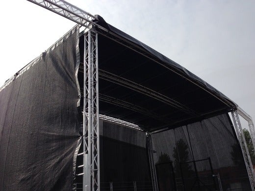 Partyzelt - Zelt mit Boden - 4 x 8 Meter - PVC - Partyzelte mit Boden mieten bei Dreamcatcher Eventagentur GmbH – 3