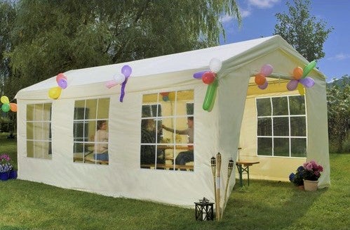 Partyzelt - Zelt mit Boden - 6 x 8 Meter - PVC – 3