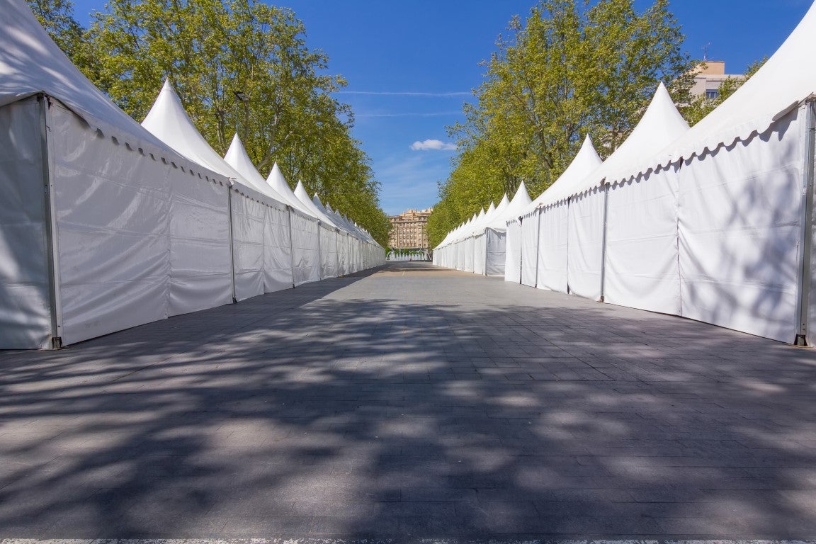 Pagode 5x5m - Festzelt - Zelt mit Boden