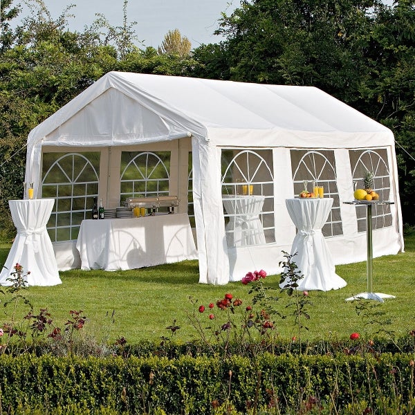 Partyzelt - 4 x 10 Meter - PVC – 3