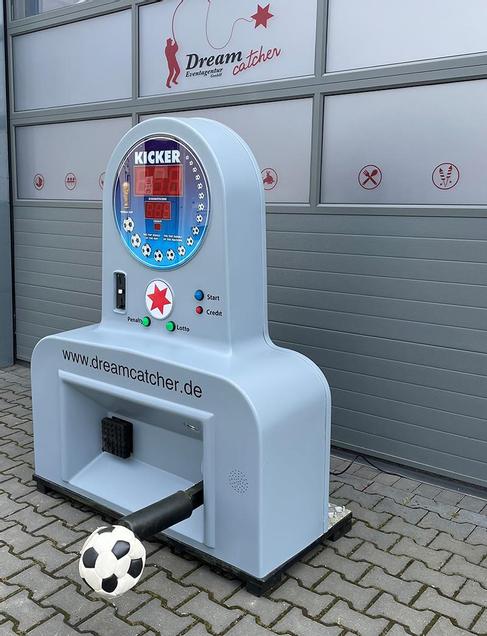 SchusskraftAutomat - Powerkick - Mieten über die Dreamcatcher Eventagentur