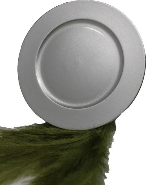 Platzteller Ø33cm - silbern – 3